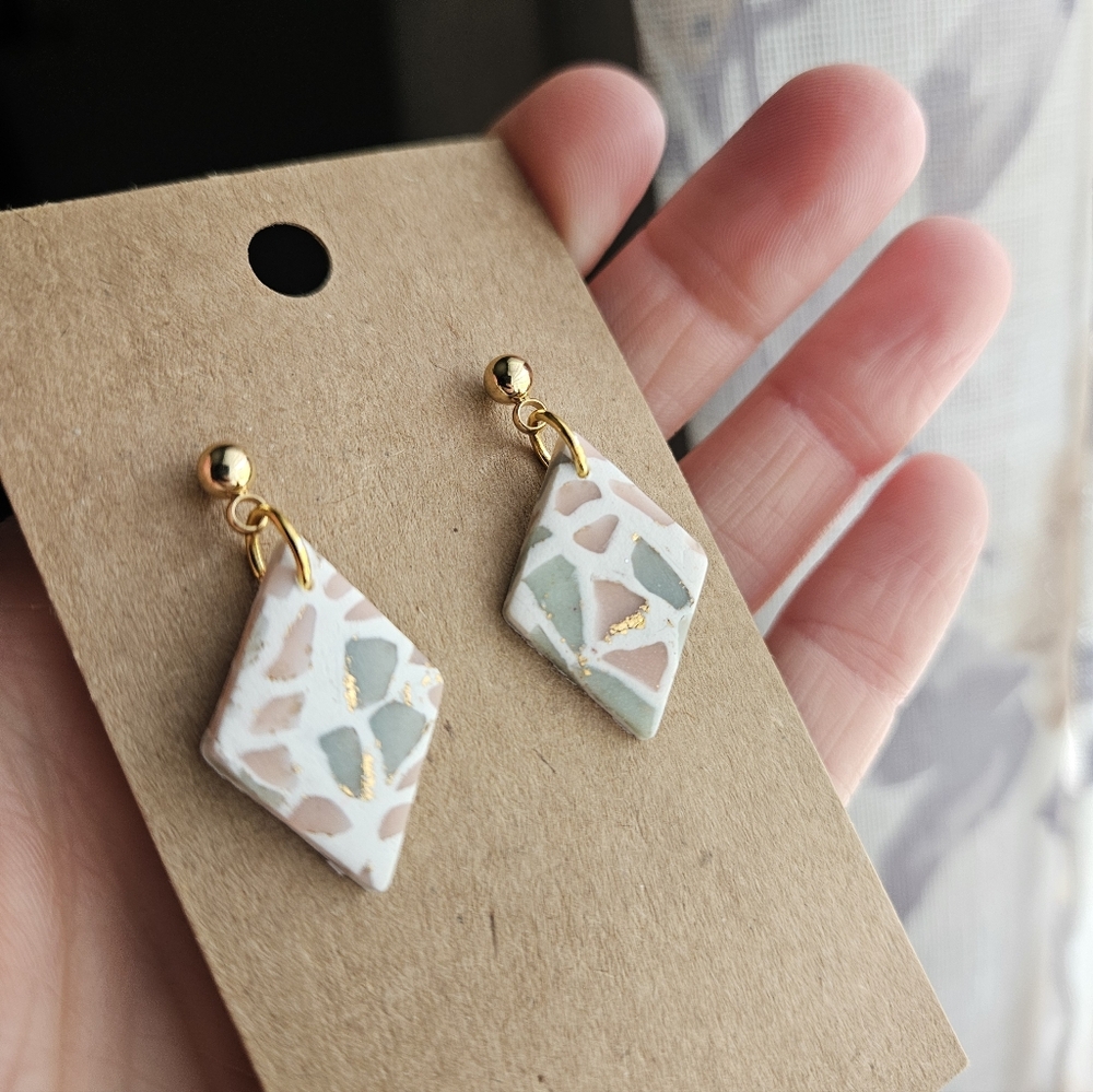 3/$20 Handmade Polymer Clay Earrings - Picture 3 of 4